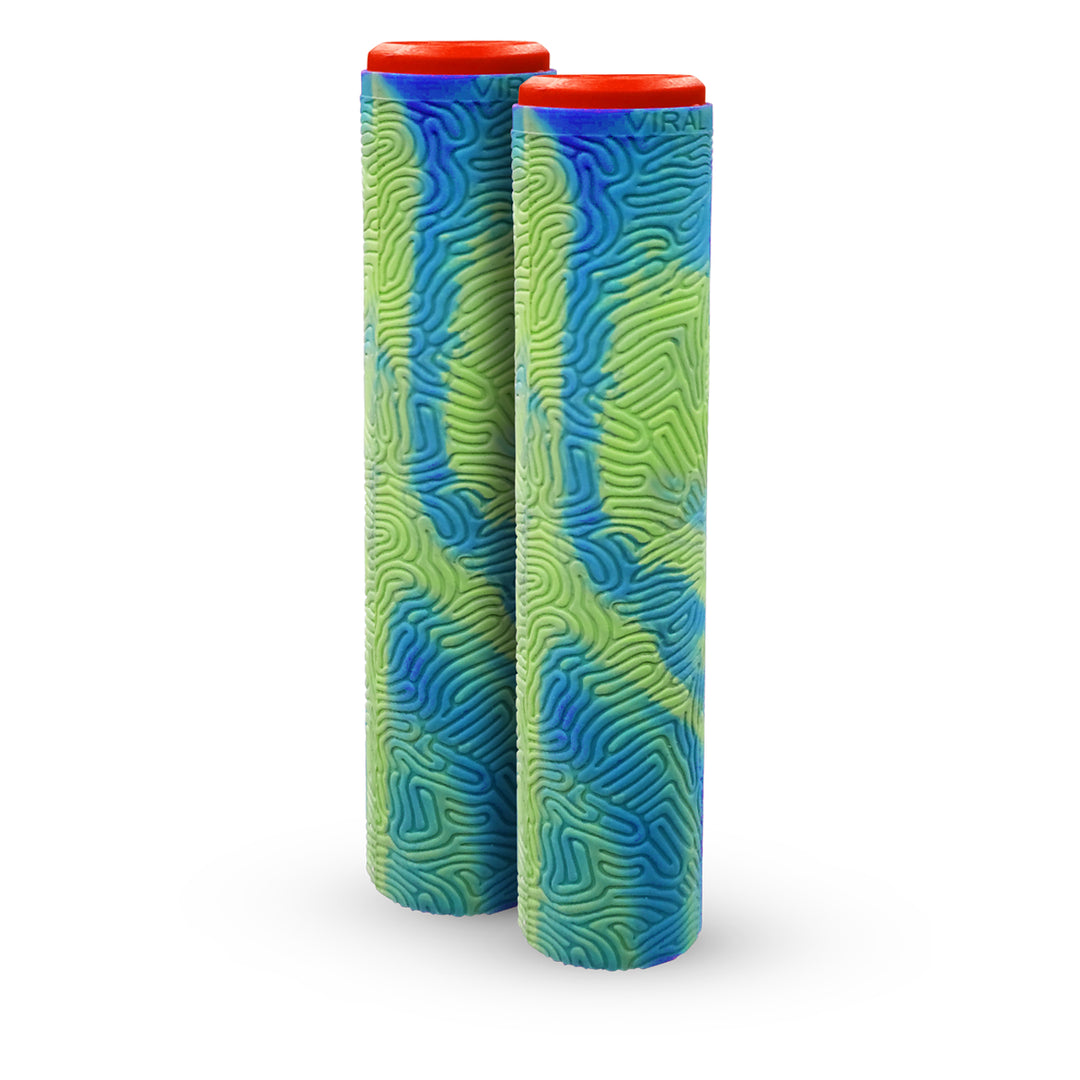 MFX Viral Grind Grips 180mm - Blue Lime