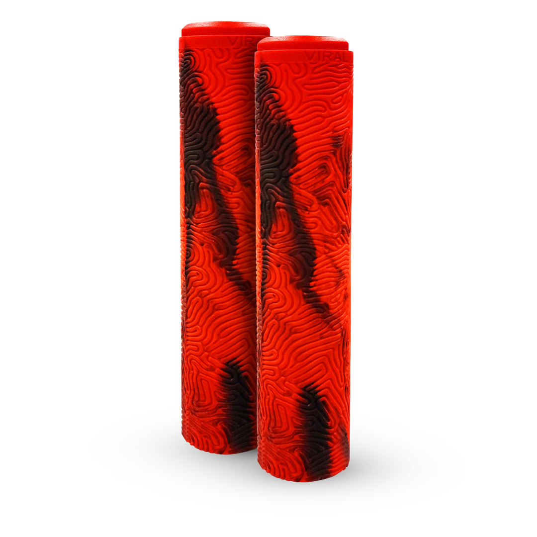 MFX Viral Grind Grips 180mm - Red Black