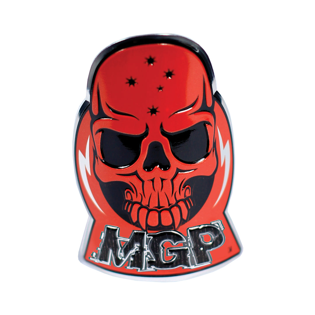 Madd Alloy Headtube Decal - Red