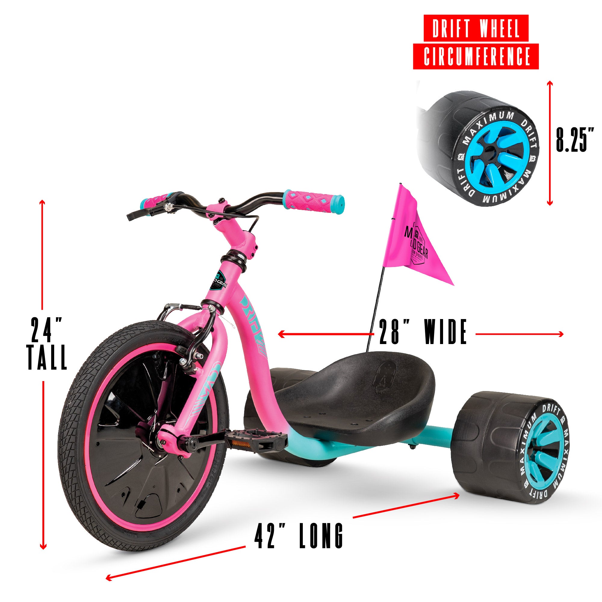 ち*こ様 ドリフトトライク Madd Gear Drift Trike Madd Gear Drift Trike - Red White – Madd Gear Global | Est 2002