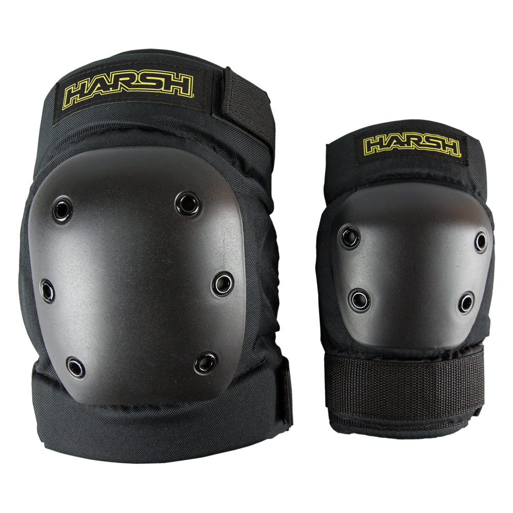 Harsh PRO Park Knee & Elbow Combo Protection Set