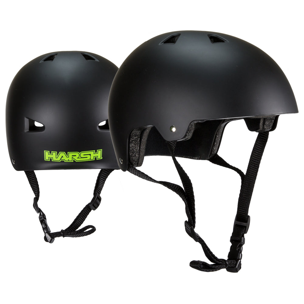 Harsh ABS Certified Helmet - Black