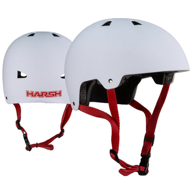 Harsh ABS Certified Helmet - White