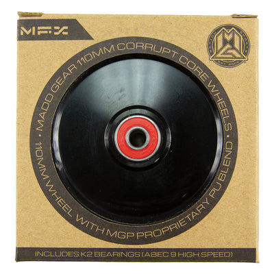 MFX Corrupt Core 110mm Wheels - Black