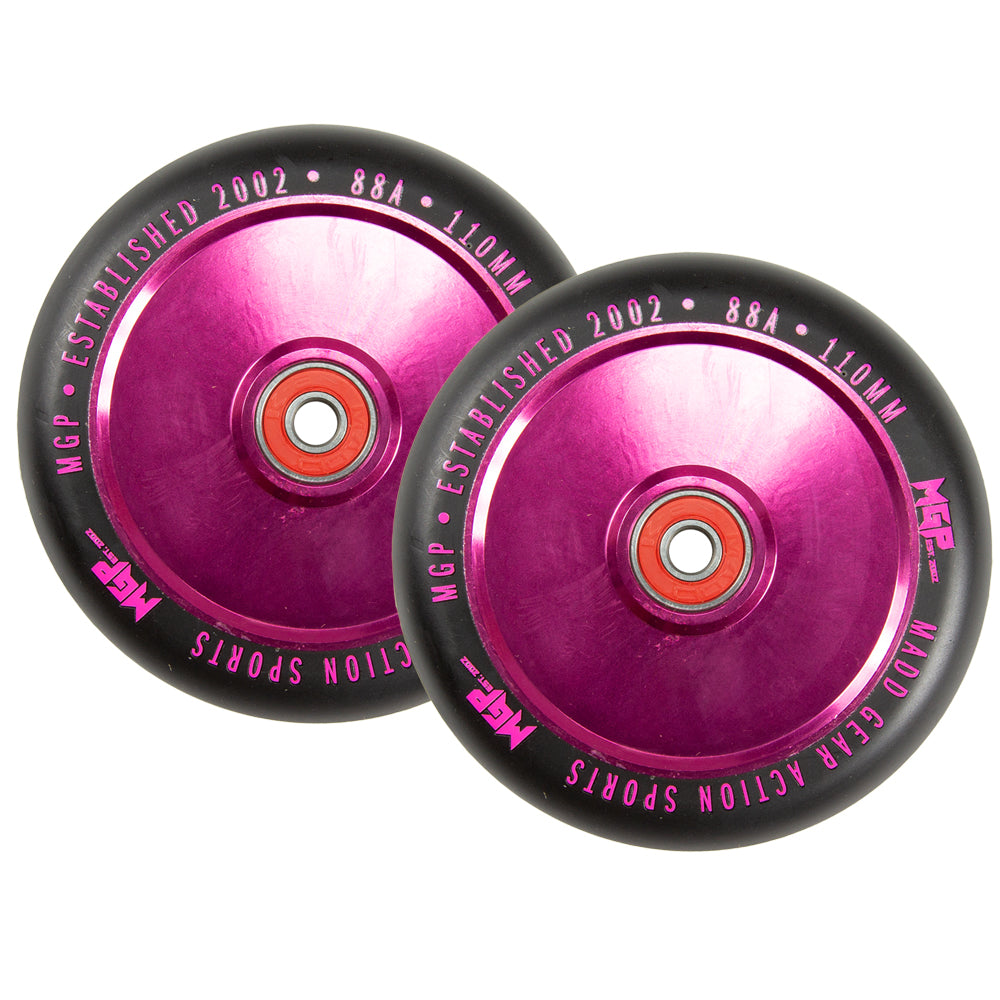 MFX Corrupt Core 110mm Wheels - Pink Black