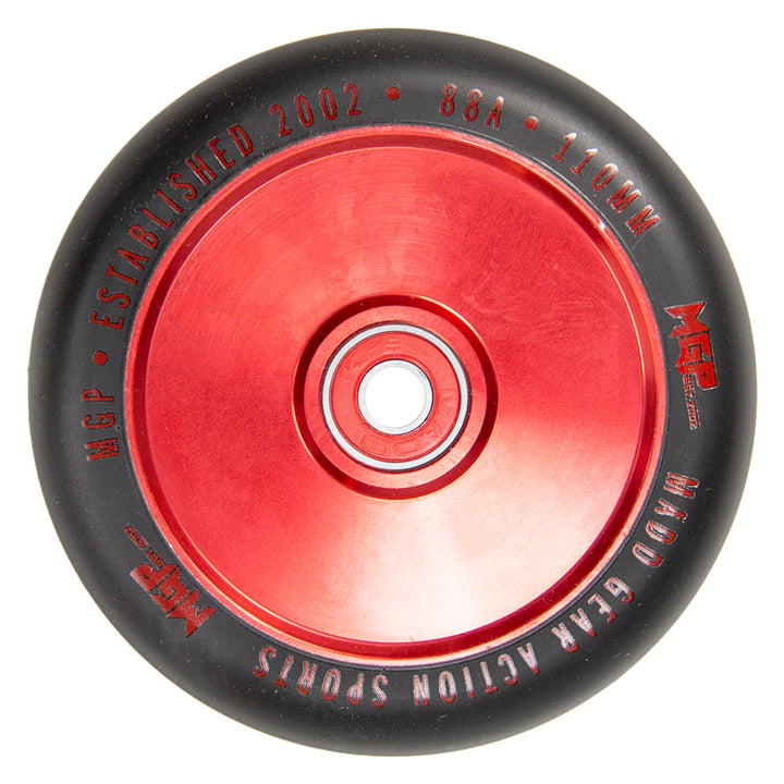 MFX Corrupt Core 110mm Wheels - Red Black