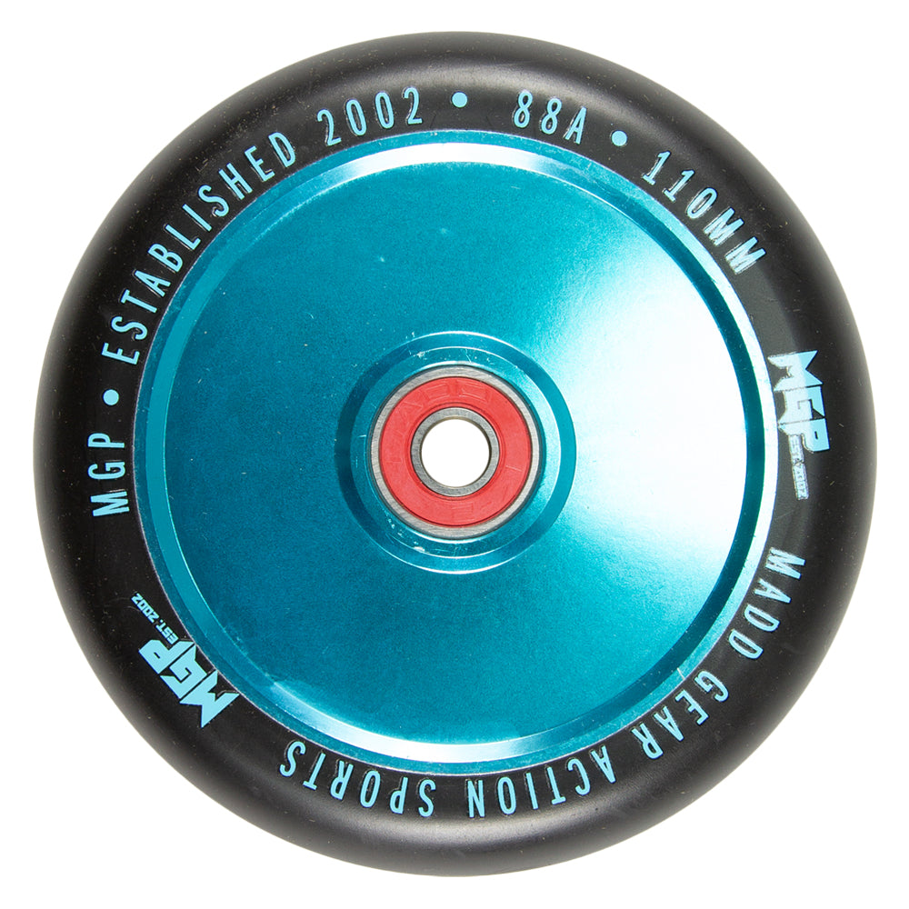 MFX Corrupt Core 110mm Wheels - Teal Black