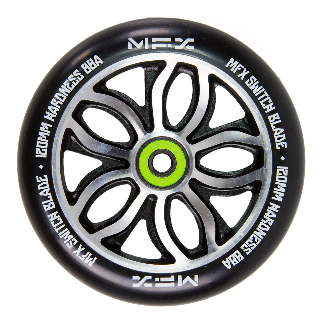 MFX Switchblade 120mm Wheels - Black