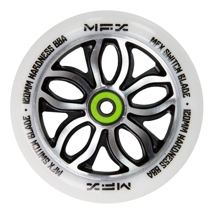 MFX Switchblade 120mm Wheels - White