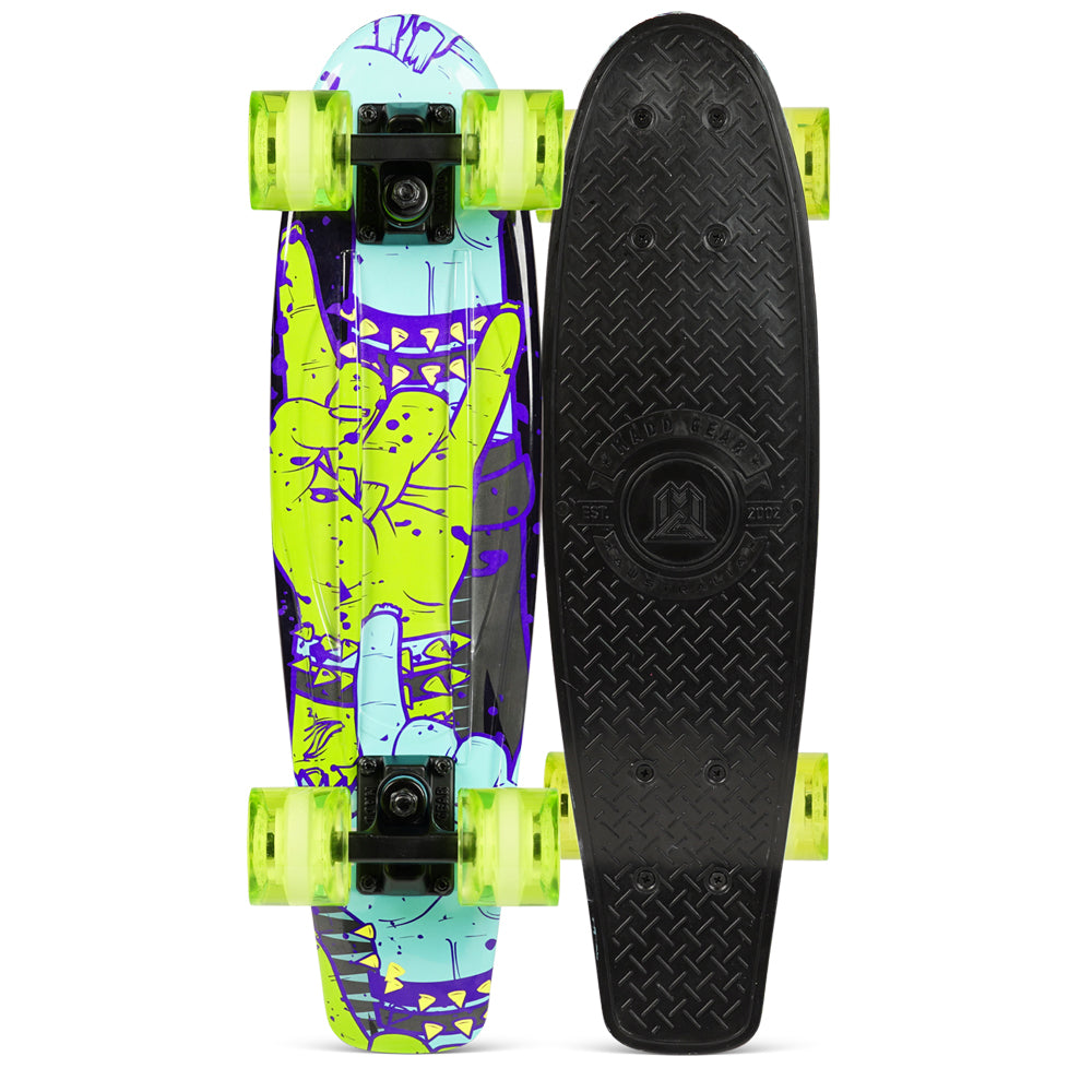 22'' G-Wrap Retro Skateboard - Rock'N