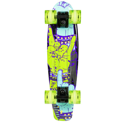 22'' G-Wrap Retro Skateboard - Rock'N