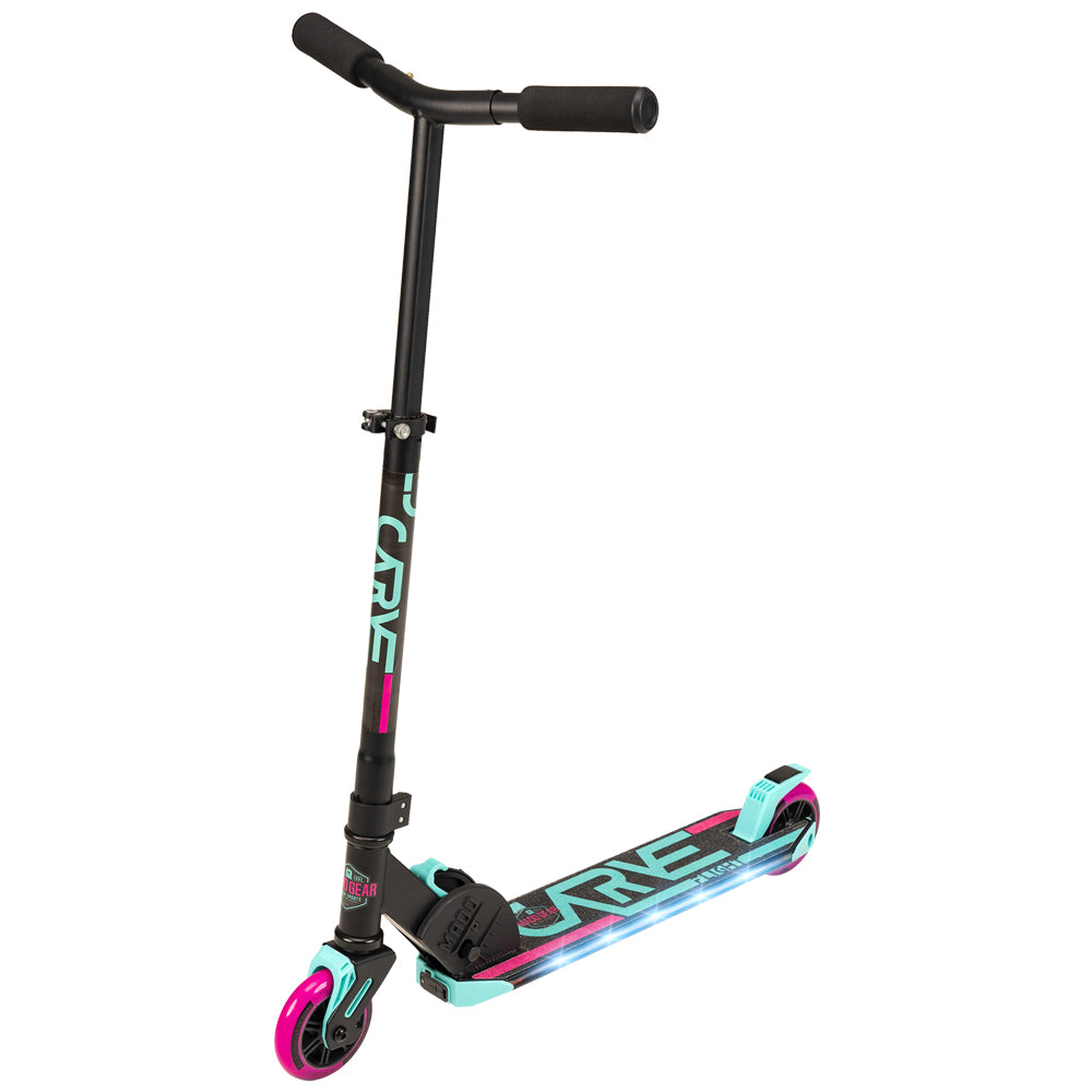 Carve Flight Light-Up Scooter - Teal Pink