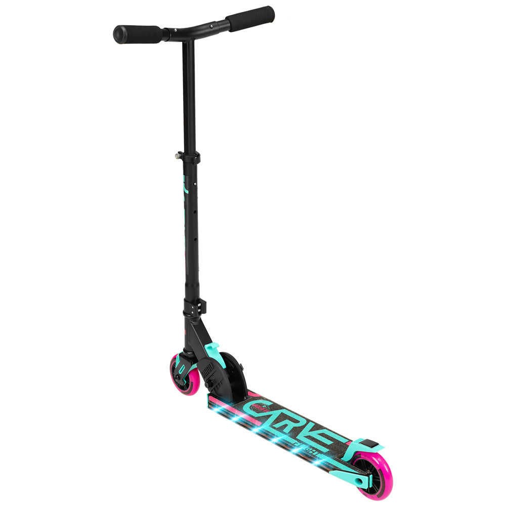 Carve Flight Light-Up Scooter - Teal Pink