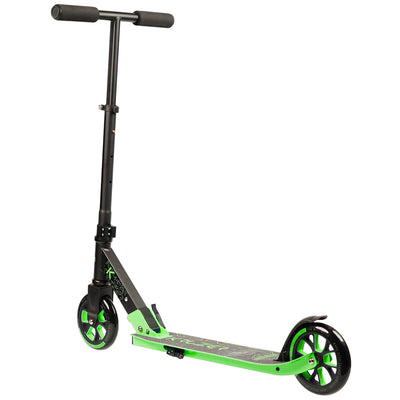 Carve Kruzer 150 Folding Scooter - Lime Black