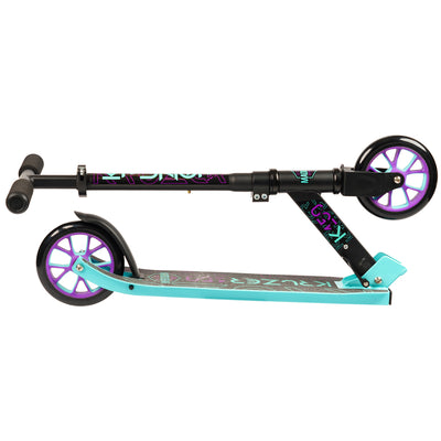 Carve Kruzer 150 Folding Scooter - Teal Black