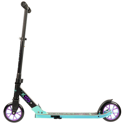 Carve Kruzer 150 Folding Scooter - Teal Black