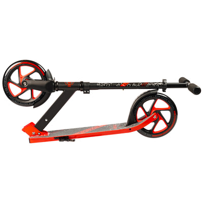 Carve Kruzer 200 Folding Scooter - Red Black