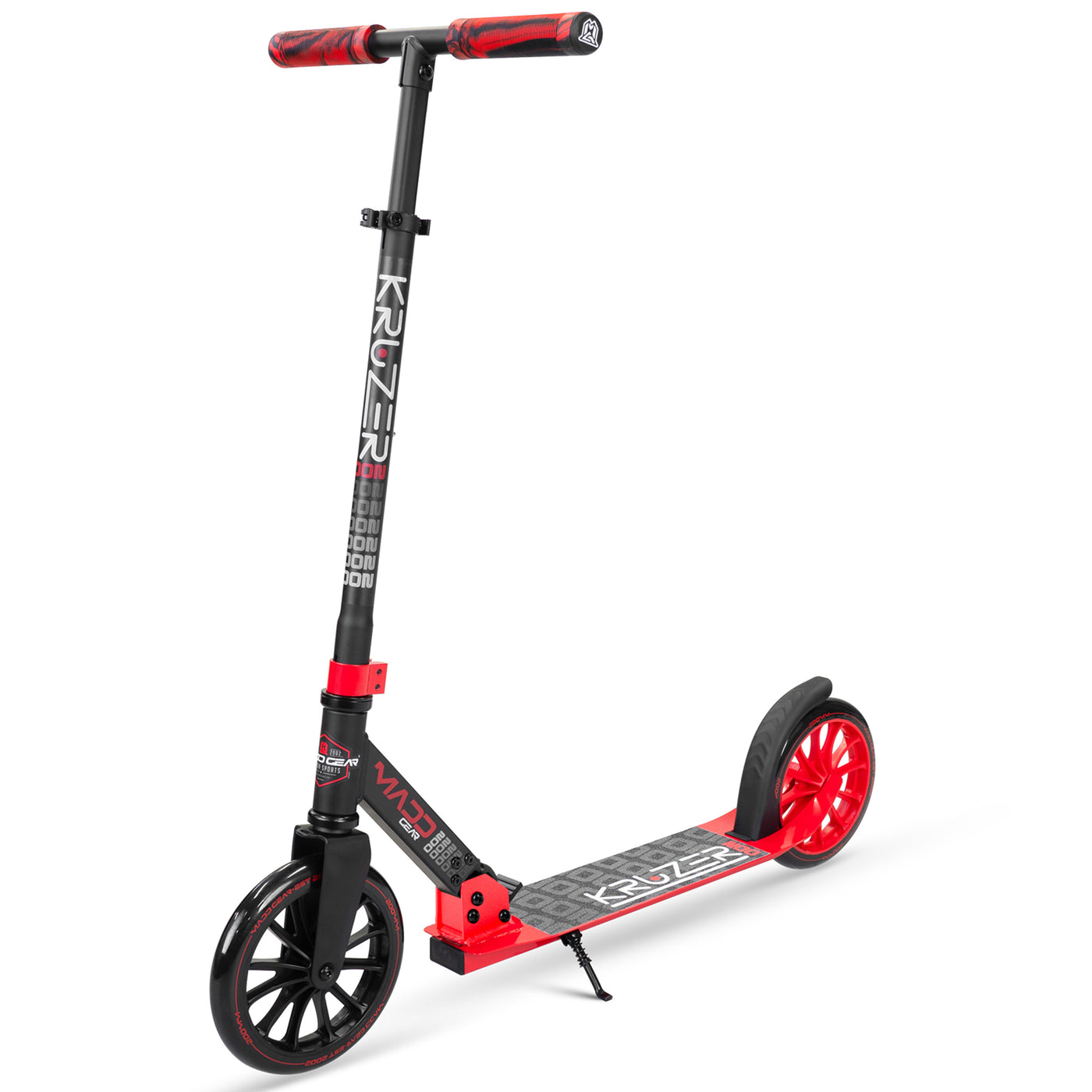 Carve Kruzer V2-200 Folding Scooter - Red Black