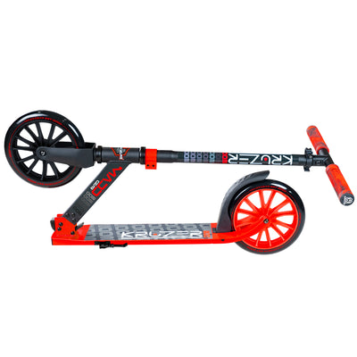 Carve Kruzer V2-200 Folding Scooter - Red Black