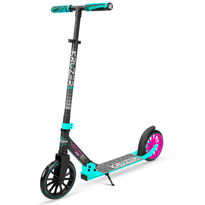 Carve Kruzer V2-200 Folding Scooter - Teal Black