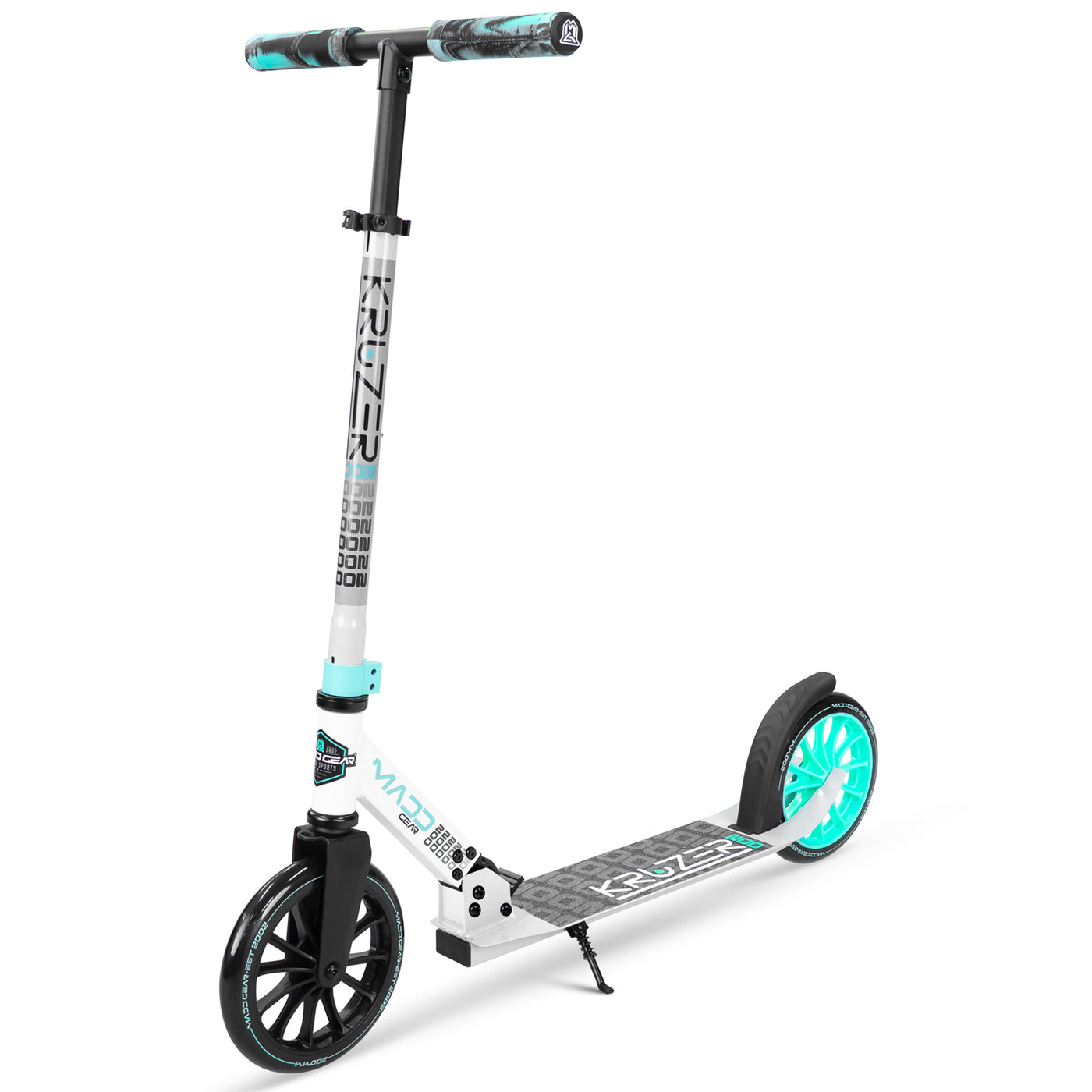 Carve Kruzer V2-200 Folding Scooter - Grey Teal