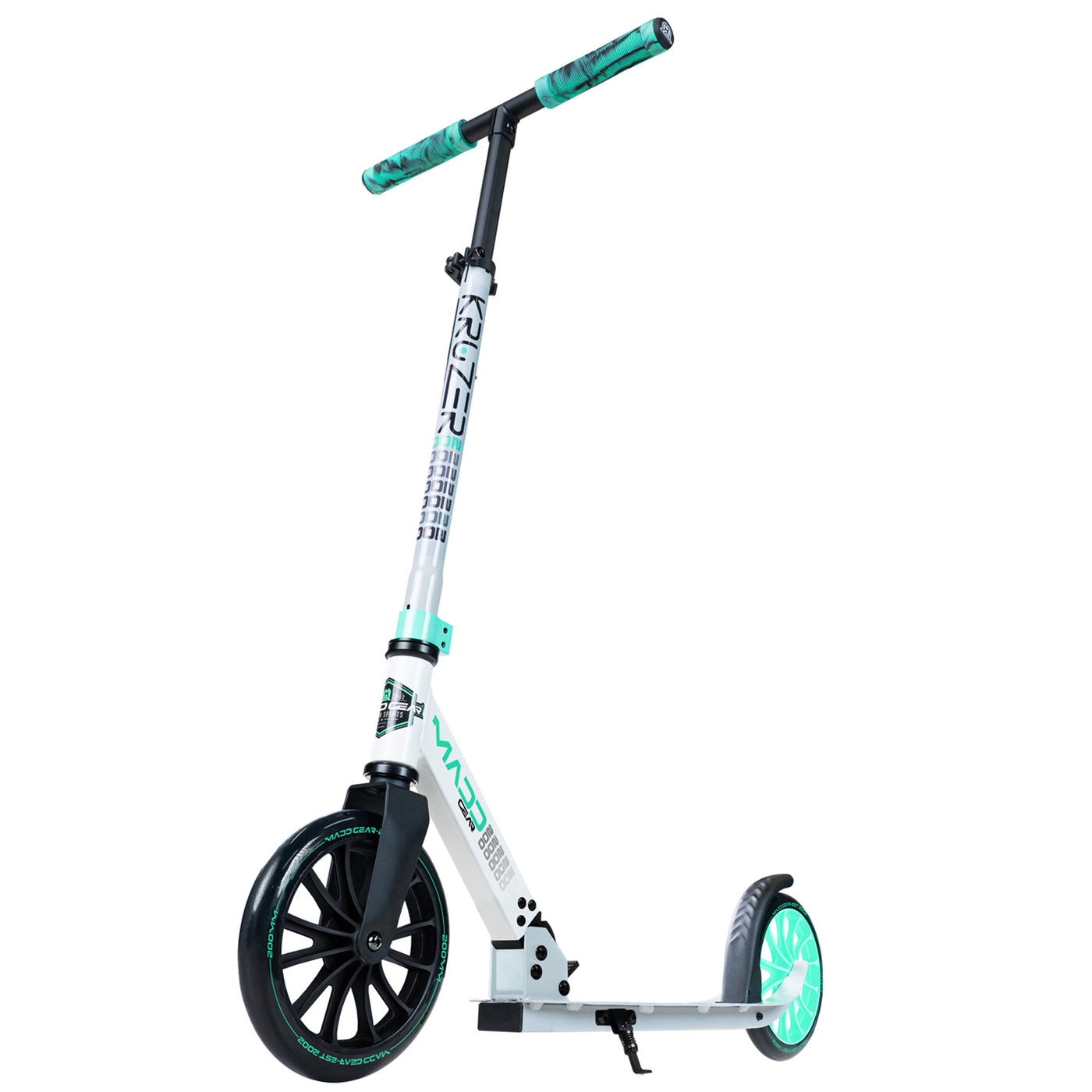 Carve Kruzer V2-200 Folding Scooter - Grey Teal