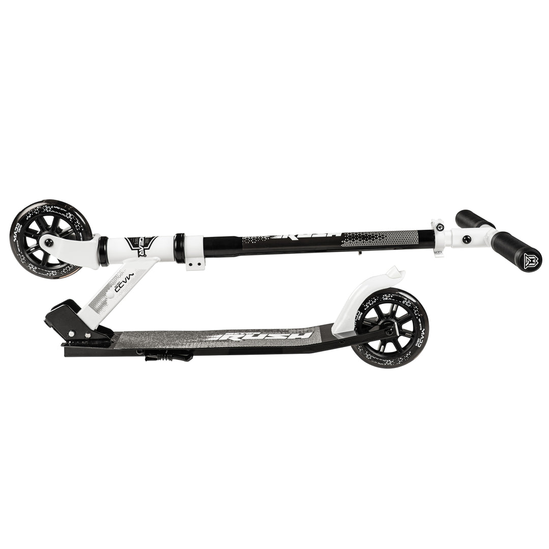 Metro RUSH 125 Folding Scooter - White Black