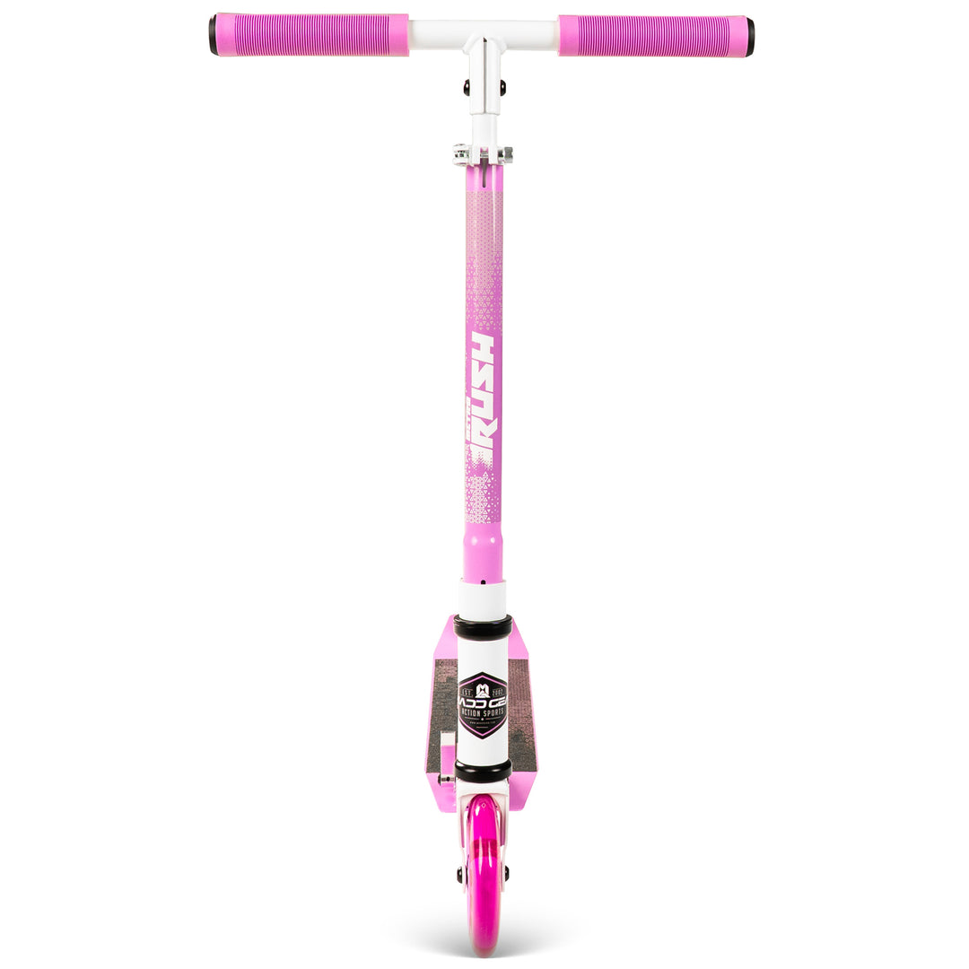Metro RUSH 125 Folding Scooter - White Purple