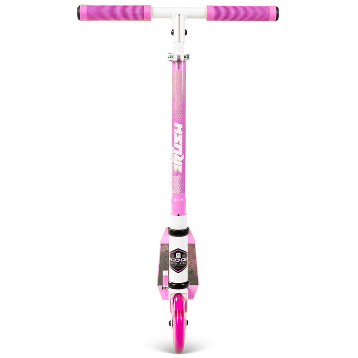 Metro RUSH 125 Folding Scooter - White Purple