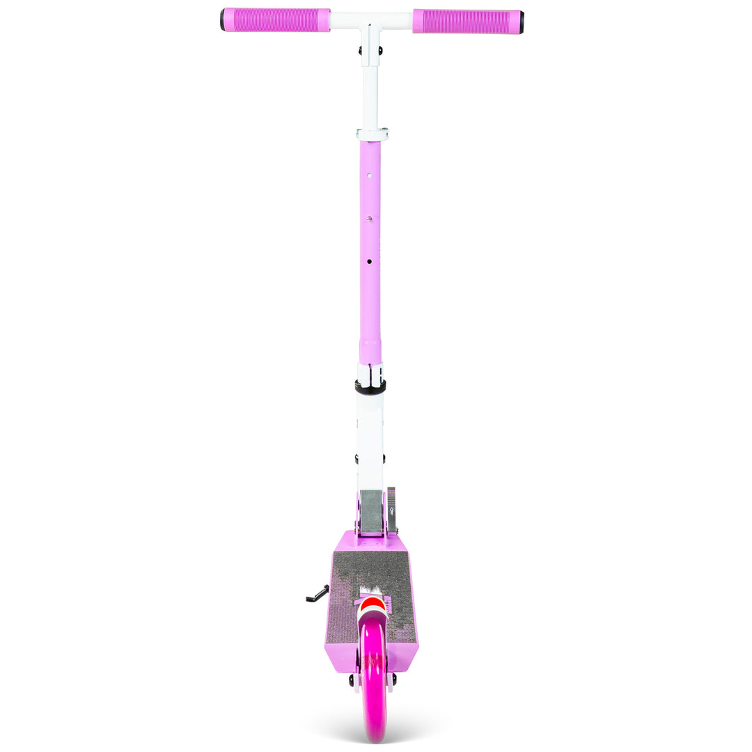 Metro RUSH 125 Folding Scooter - White Purple