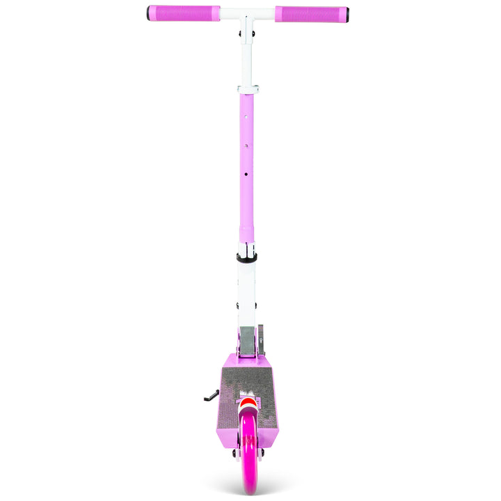 Metro RUSH 125 Folding Scooter - White Purple