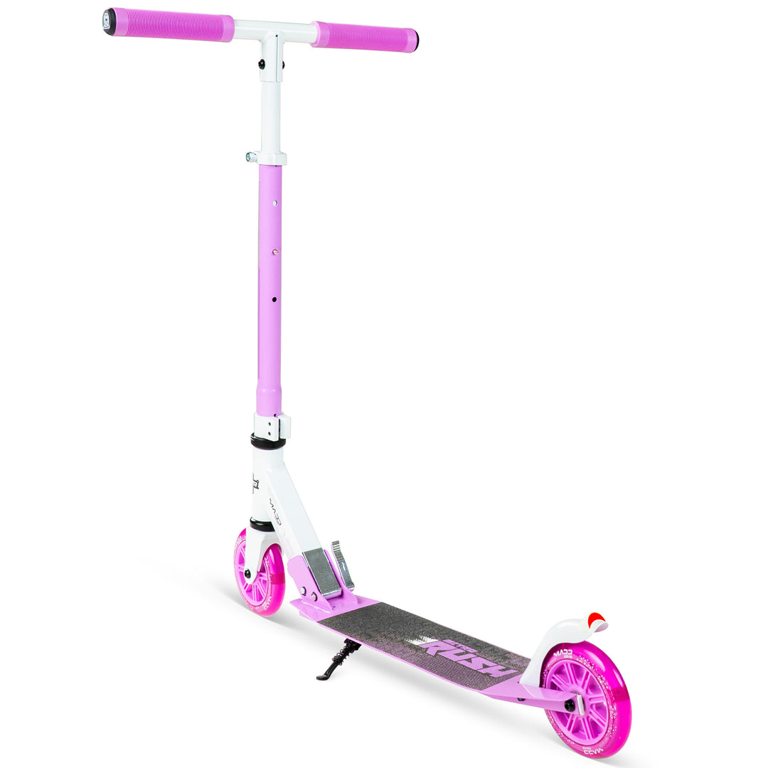 Metro RUSH 125 Folding Scooter - White Purple