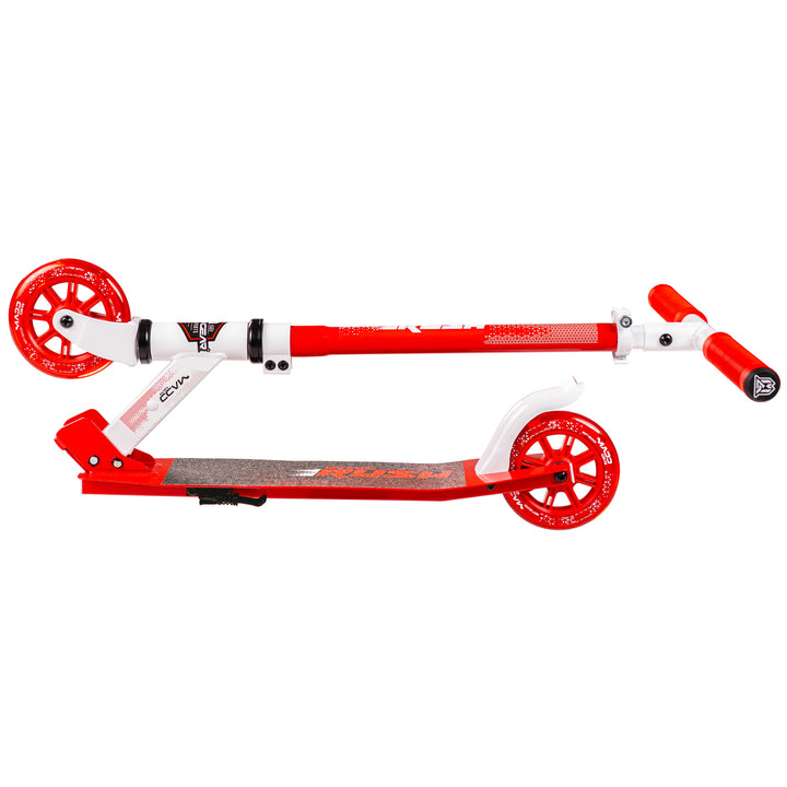 Metro RUSH 125 Folding Scooter - White Red