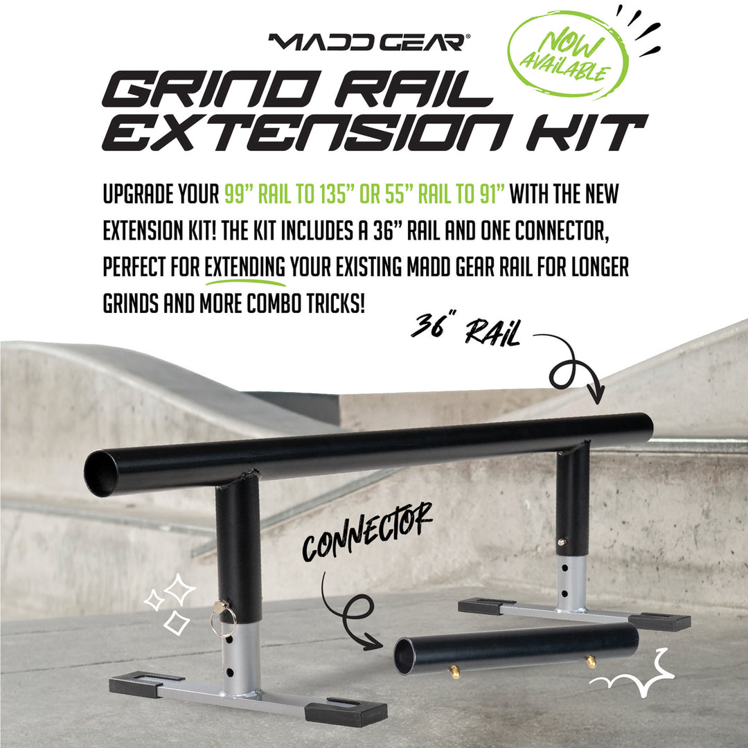 Madd Gear Grind Rail Extension Kit  91cm / 36"