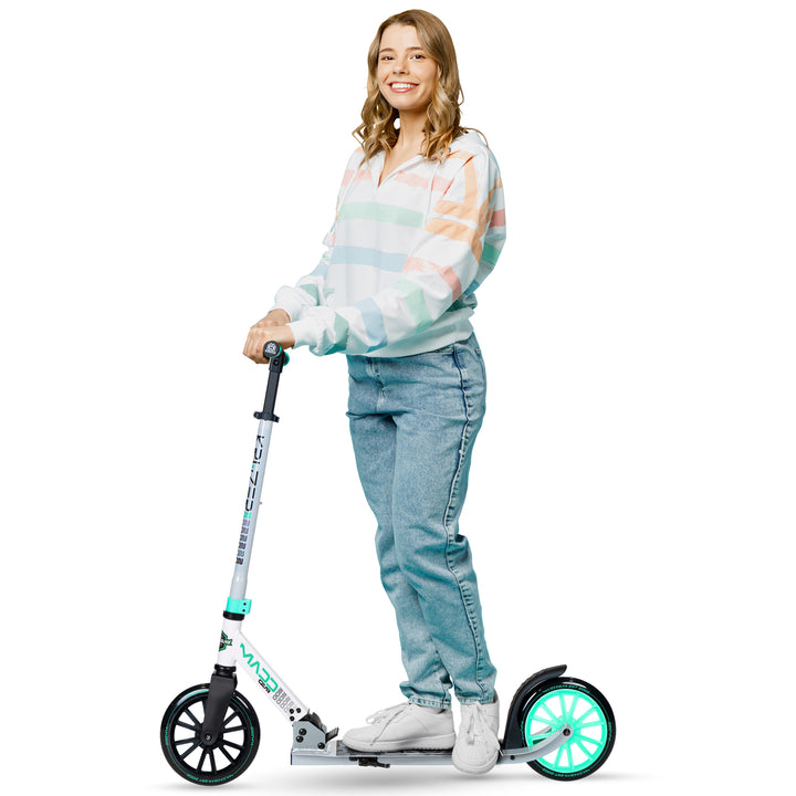 Carve Kruzer V2-200 Folding Scooter - Grey Teal